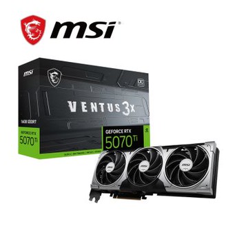 微星 RTX 5070 Ti 16G VENTUS 3X OC 顯示卡+微星Roamii BE Lite WiFi 7 MESH路由器- 2入組+微星 Vigor GK50 電競鍵盤