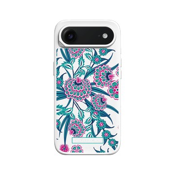 iPhone Air SolidX 白 - Catalina Estrada - Blue and Pink Flowers