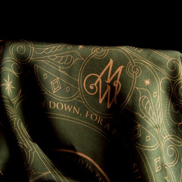 慢溫經典方絲巾