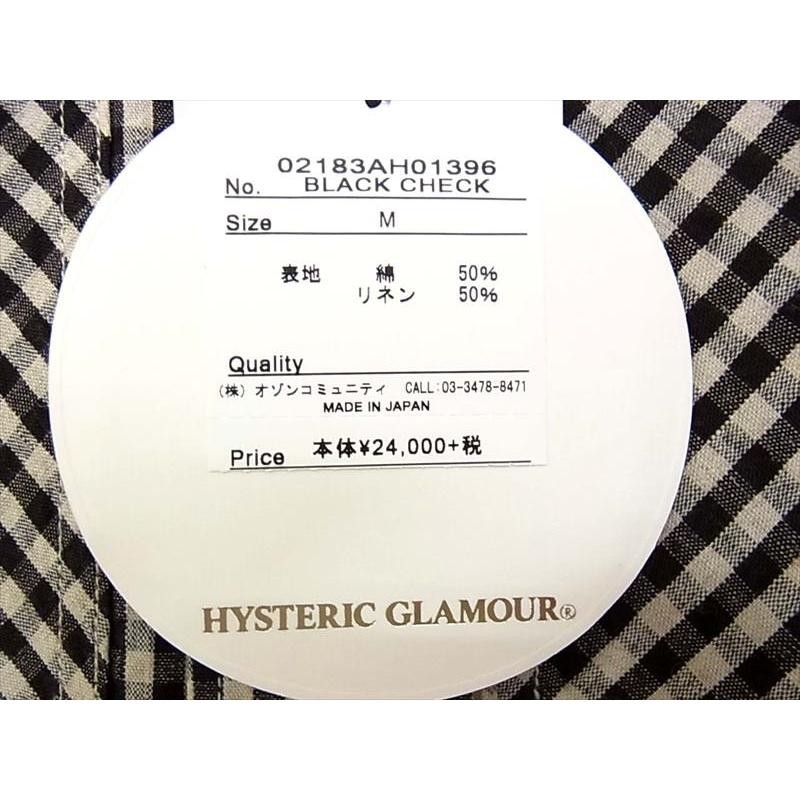 ヒステリックグラマー HYSTERIC GLAMOUR 02183AH01 HYSTERIC WITCH GIRL チェック 長袖 ワークシャツ  ブラウン系 M 【新古品】【未使用】【中古】 | LINEブランドカタログ