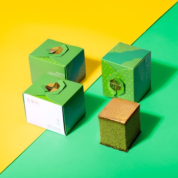 【金錦町】青鳥-抹茶金箔蜂蜜蛋糕 (一塊裝)