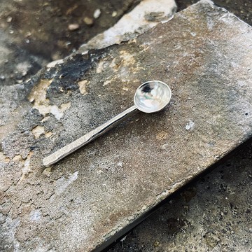 純銀 湯匙 銀湯匙  S624