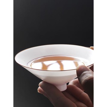 九土大斗笠茶杯侘寂陶瓷景德鎮盞功夫茶具品茗杯主人杯斗笠盞茶盞