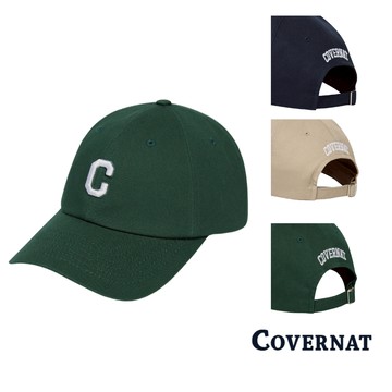 [COVERNAT] 25SS 經典字母 C LOGO棒球帽 男女同款 韓國帽子