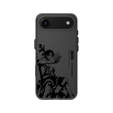 iPhone Air Clear (相機按鈕) 酷墨灰 - 航海王 One Piece - 復刻系列-艾斯