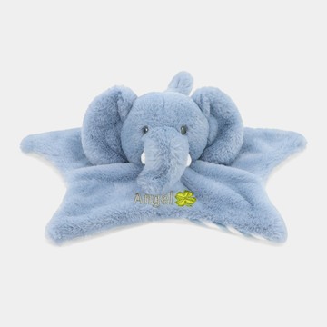 Keeleco Baby 安撫巾刺繡 大象 (Ezra Elephant)