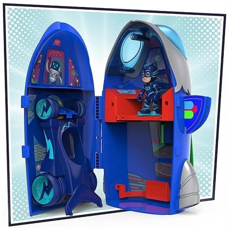 PJ Masks/しゅつどう！パジャマスク】 2-in-1 HQ Playset HQ