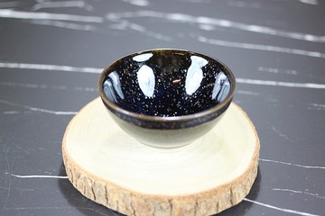 【送禮好物】繁星 天目釉茶杯 茶碗 鶯歌陶藝名家葉敏祥作品