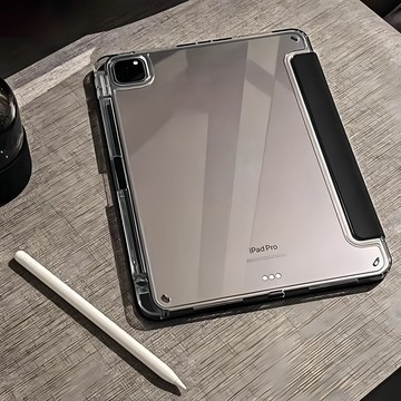iPad變形皮套 透明不發黃 高清Air8 6 7 5 4 Pro 11吋 12,9寸 A16 7 8 9 10代保護殼