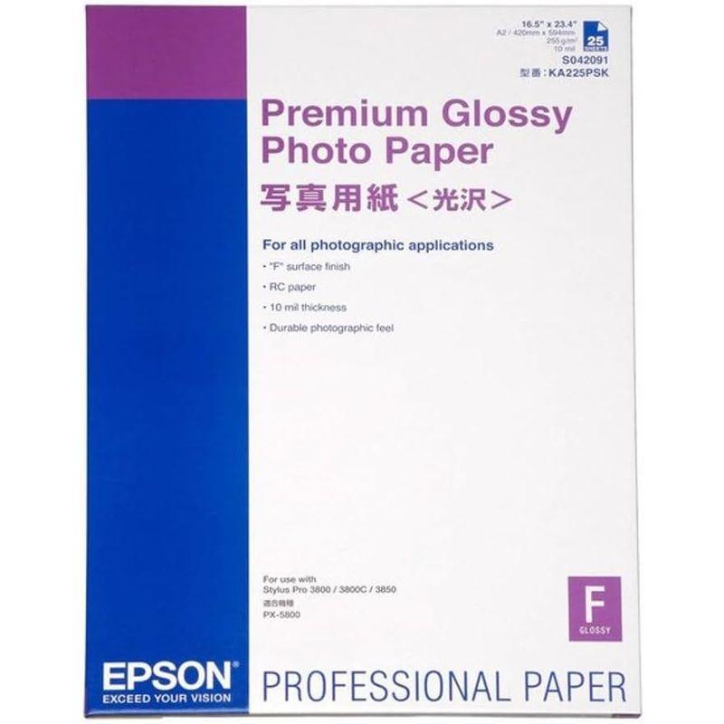 EPSON 写真用紙光沢 (A2 25枚) KA225PSK