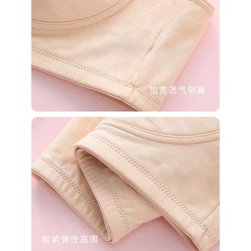 中老年人文胸胖媽媽內衣50歲加大碼薄款無鋼圈純棉背心式前扣胸罩