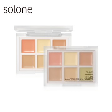 【新品】Solone 全能校色遮瑕盤