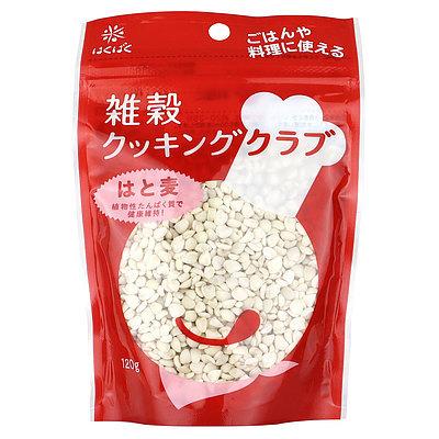 はくばく 雑穀クッキングクラブはと麦 120g×4個