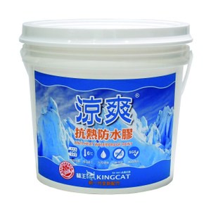 貓王 新涼爽抗熱防水膠 白 13.5L