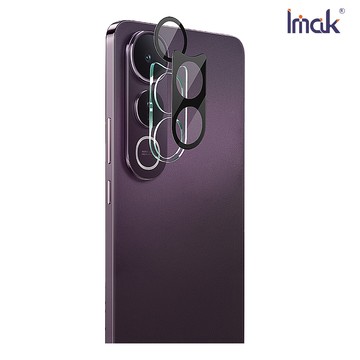 Imak 艾美克 vivo V50 Lite 5G 鏡頭玻璃貼(一體式)(曜黑版)(一套裝)