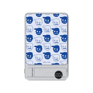 【品牌聯名】plain-me小P社長Turbo極速輕薄磁吸行動電源