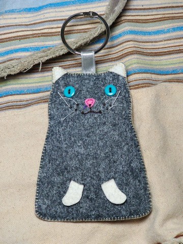 我的貓咪卡套/証件套-灰色