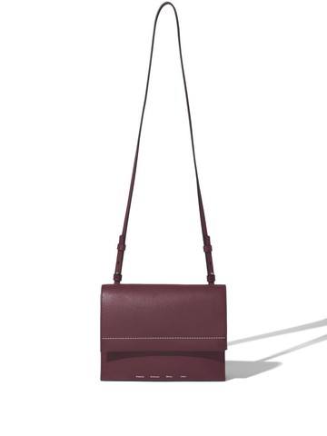 Proenza Schouler White Label - Accordion flap bag - women - Calf Leather - One Size - Red