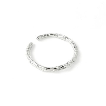 [純銀] 銀白世界尾戒 / 2色 / Silver World Ring