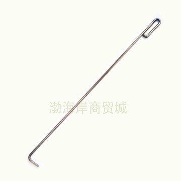 。家用加厚不銹鋼爐鉤子火鉤子加長燒紙錢煤鉤子工具店鋪卷簾門拽