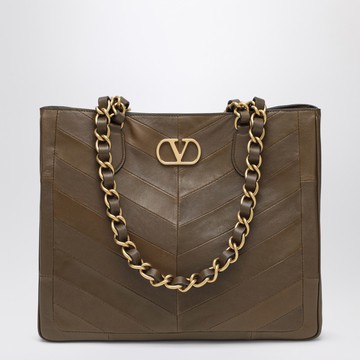 Laseine shopping bag in tundra green