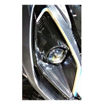 SYM SR 儀表保護貼 卡夢 魚眼大燈 上燈眉 左右一對  1組