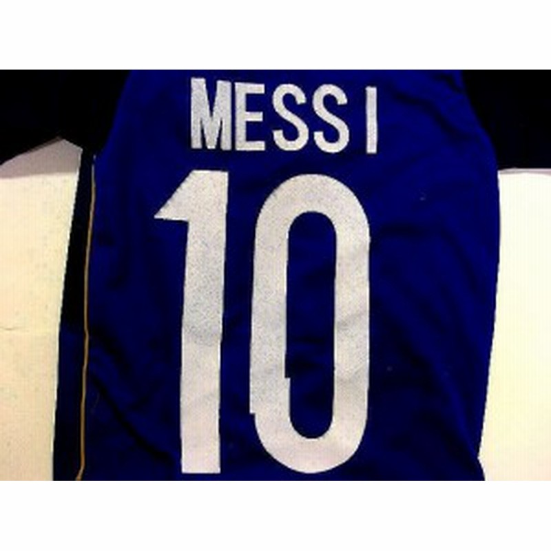 子供用 K041 16 アルゼンチン Messi 10 メッシ 紺 ゲームシャツ パンツ付 サッカー キッズ ジュニア ユニフォーム 上下セット 通販 Lineポイント最大1 0 Get Lineショッピング
