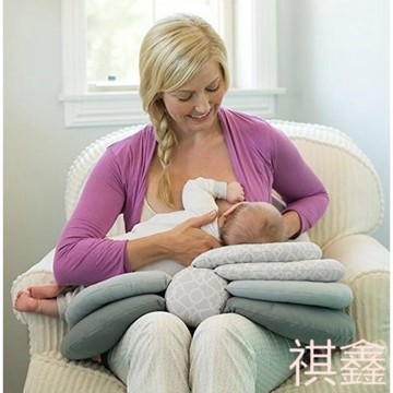 台灣出貨   嬰兒餵奶枕 寶寶多功能可調節高度授乳枕 防溢奶枕 哺乳枕頭 吐奶枕
