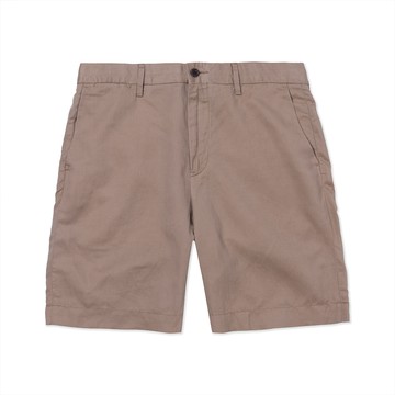 Polo Ralph Lauren RL 熱銷貼布文字休閒短褲-咖啡色(亞麻款)