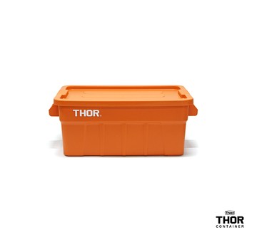 Thor Large Totes With Lid日本線收納箱(橘/53L)