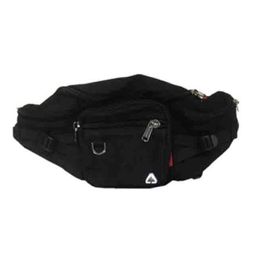 腰包大容量主袋+外袋共六層外袋可5.5寸手機腰背肩背斜側