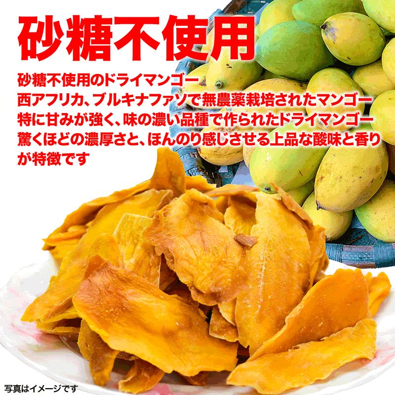 マンゴー ドライマンゴー 無添加 砂糖不使用 100g×1袋 セール 送料無料 メール便限定