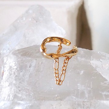 單耳季節性扭環式耳夾