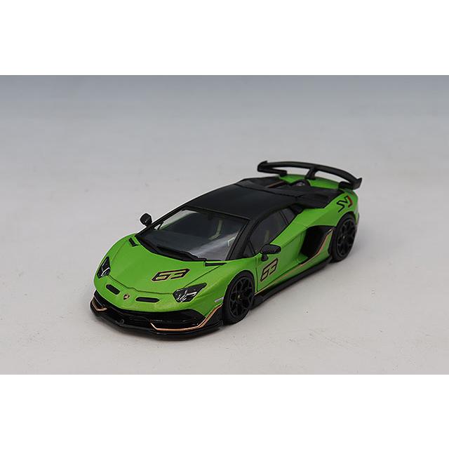 HUNG HING TOYS 1/64 ランボルギーニ アヴェンタドール SVJ (グリーン