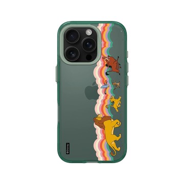 iPhone 16 Pro Clear 憂墨綠 - Disney - Lion King 迪士尼-獅子王 - 獅子王 Le Roi lion - Hakuna Matata