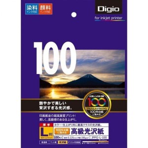 光沢紙Ｌ１００枚ＪＰＰＧ－Ｌ－１００