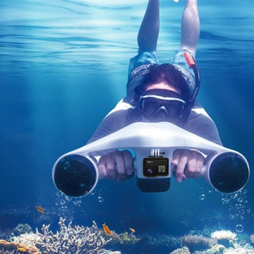 水下推進器潛水衝浪裝備電動助推器浮潛水肺潛自由潛游泳推進直銷