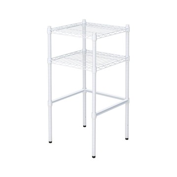 dayneeds 日需百備 輕型烤漆玄關架  2層  45 x 45 x 90cm  白色