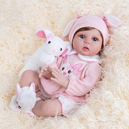 Aori Reborn Baby Doll Lifelike Weighted Girl Doll 22 Inch with