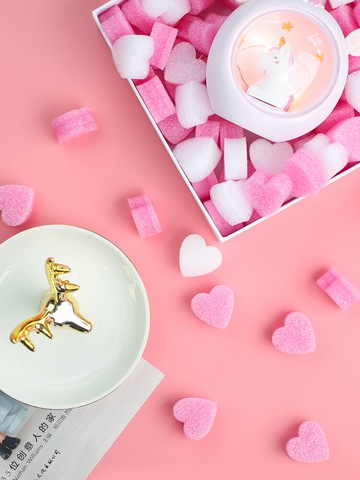 愛心泡沫禮盒填充物生日禮品珍珠棉顆粒禮物包裝紙快遞盒子填充