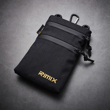 RIMIX 防潑水尼龍腰包 Molle系統手機包 黑色