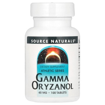 Source Naturals, 運動系列，穀維素，60 毫克，100 片
