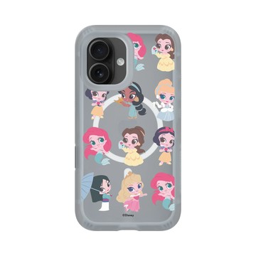 iPhone 16 AirX 流變灰 - 迪士尼-公主系列 Disney Princess - Q版-迪士尼公主