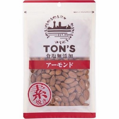 東洋ナッツ 食塩無添加アーモンド（大） 230g×10入