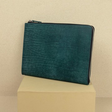 iPad L-Zip 皮革文件夾保護套