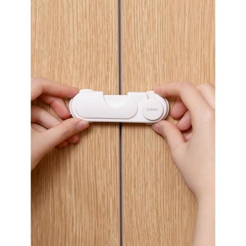 FaSoLa抽屜鎖兒童安全鎖窗戶防護寶寶安全鎖迷你柜門鎖扣窗戶鎖扣