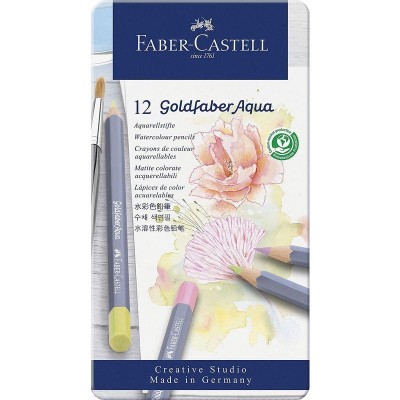 Faber-Castell ファーバーカステル ゴールドファーバーアクア水彩 ...