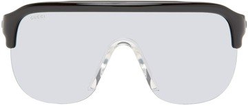 Gucci 黑色 Mask 太阳镜