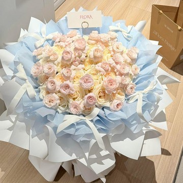 永生花仿真香皂花玫瑰仙子之吻花束送女友閨蜜520情人節生日禮物生日禮物 禮物