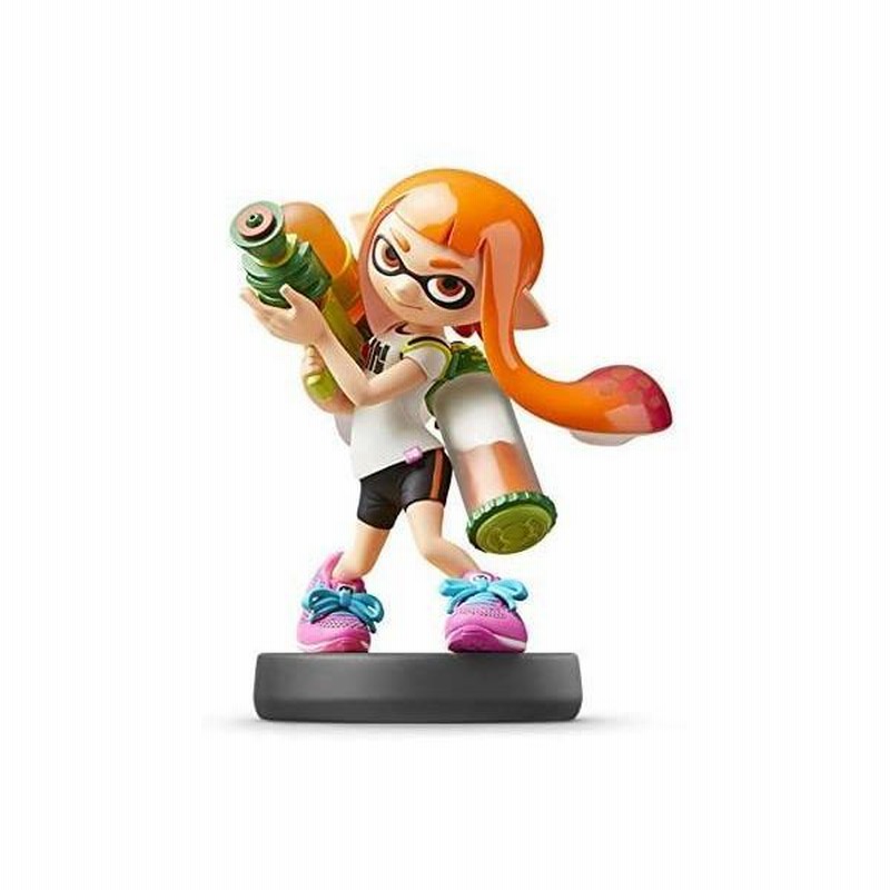 スプラトゥーン amiibo タコ ヒメ インクリング イエロー r400